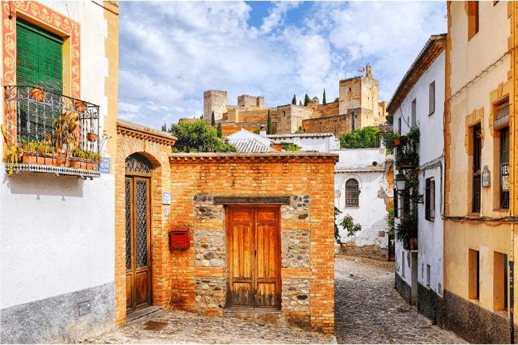 Albayzin neighborhood Granada