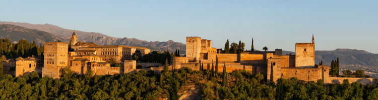 View of the Alhambra, Granada